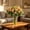 Beige, variant on 2-Pack Realistic Artificial Rose Bouquet for Wedding, Home, Hotel Table Decor, 11.81x11.81x15.75in, Plastic