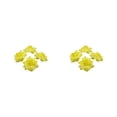thumbnail image 4 of Decodeary 50pieces Low Maintenance Soft Texture Fabric For Albums And Decorations Realistic Appearance Fiber Wide Application Yellow 4.5cm 2Set, 4 of 6