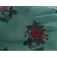 thumbnail image 4 of oneOone Georgette Viscose Fabric Leaves & Floral Block Print Fabric By Yard 42 Inch Wide, 4 of 5