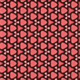 thumbnail image 1 of Ahgly Company Tapis d'Intérieur Lavables à la Machine, Carrés, Transitionnels, Rouges, 7 Pieds Carrés, 1 of 7