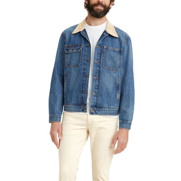 Levi’s Mens Stock Trucker Jackets, Blue, XX-Large