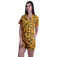 thumbnail image 3 of Moomaya Sleep Sets For Women With Shorts Pj Printed Short Sleeve Sleep Tops, 3 of 6