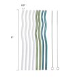 thumbnail image 2 of Better Homes & Gardens 9 Inch Tinted Straws Set10pc, 2 of 4