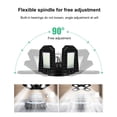 thumbnail image 5 of LED Garage Light E27 Folding Transformer Garage Light 100W High Power Industrial Lighting Light Quad Leaf, 5 of 5