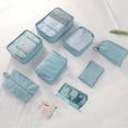 thumbnail image 2 of Luggage Packing Cubes for Travel Packing Cubes 8 Sets Travel Luggage Organizers Include Waterproof Shoe Storage Bag Convenient Packing Pouches For Travellers, 2 of 9