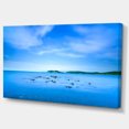 thumbnail image 2 of Baratti Bay Small Rocks in Blue Sea - Extra Large Seashore Canvas Art, 2 of 3
