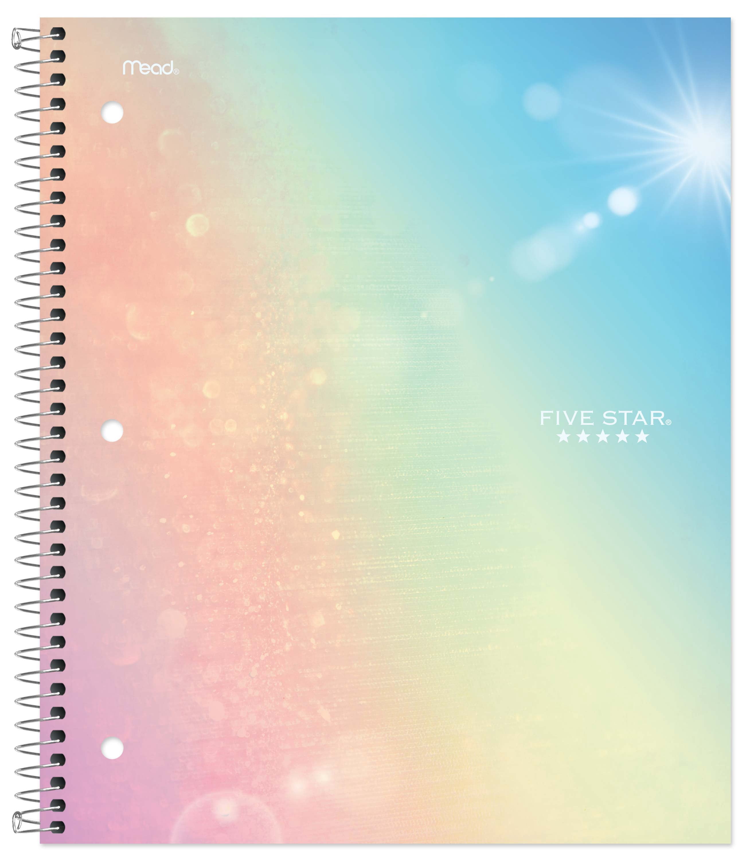Five Star® 1 Subject Rainbow Notebook