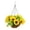 Yellow, variant on Luzkey Artificial Hanging Flowers in Basket Planter Garden Decor Faux Hanging Plants Flowerpot for Garden Patio Home Porch Courtyard Yellow