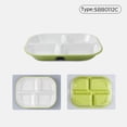 thumbnail image 2 of Binwennn Heat Imitation Porcelain Compartment Fast Food Trays Specifically Designed For School And Unit Canteens Commercial Grade Tableware, 2 of 4