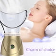 thumbnail image 2 of ” Face Steamer Facial Skin Moisturizing Mist Sprayer Face Pores Deep Mist Thermal Steam  US Plug  Gold  110V”, 2 of 8