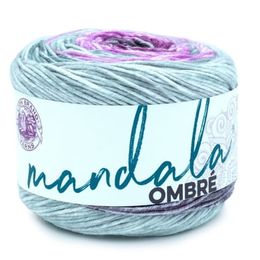 Lion Brand Yarn 511-211 Mandala Ombre <br>Joie Fil à Gâteau Ombré