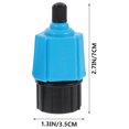 thumbnail image 2 of OUNONA 5pcs Boat Valve Inflation Valve Kayak Adapter Blue Nylon Easy to Carry and Use for Surfing, 2 of 7