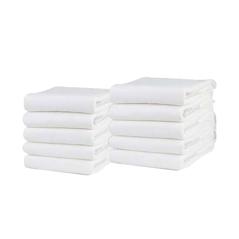 WASHWEPE 10Pack Night Nappies Confidence White Adult Diapers for Overnight Protection