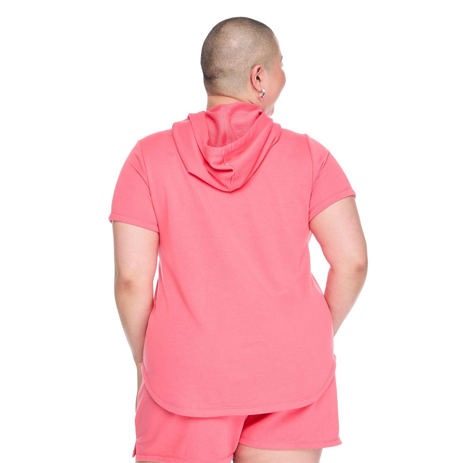 Lane Bryant Women'S Plus Short-Sleeve Hoodie