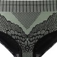 thumbnail image 3 of XZNGL Women Color Lace Edge High Waisted Shorts Shapewear Tummy Control Panties, 3 of 8