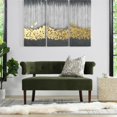 thumbnail image 3 of Jennifer Taylor Home Jared Roll Arm Tufted Bench Settee Olive Green Velvet, 3 of 13