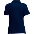 thumbnail image 2 of Fruit Of The Loom Womens Lady Fit Short-Sleeved Polo Shirt, 2 of 2