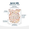 thumbnail image 5 of Tiny Twinkle - Apron Bib - Flutter - 6-24M, 5 of 5