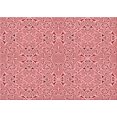 thumbnail image 1 of Ahgly Company Tapis Rectangulaire Lavable en Machine Intérieur Transitionnel Rouge Lave, 8 Pieds x 10 Pieds, 1 of 7