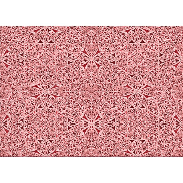 Ahgly Company Tapis Rectangulaire Lavable en Machine Intérieur Transitionnel Rouge Lave, 8 Pieds x 10 Pieds