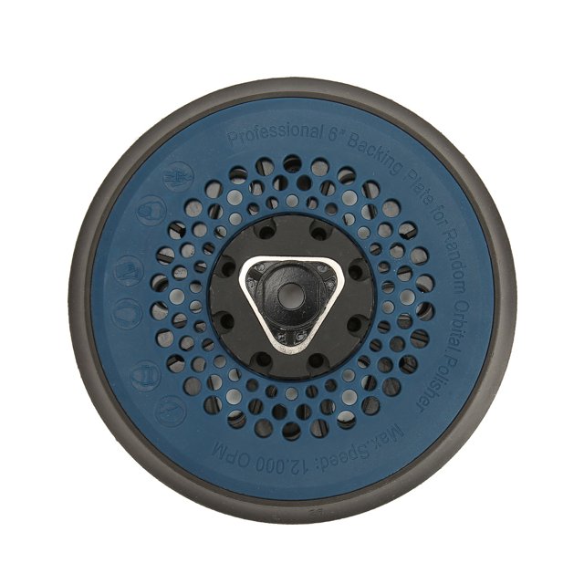 Sander Pad Replacement, Round Uniform Arrangement High Density Strong Heat Dissipation 17 Hole Sander Pad For 6in Cushion
