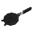 thumbnail image 1 of Waffle Maker Pan, Non Stick Effcient Stovetop Waffle Skillet Aluminum Alloy  for Home, 1 of 7