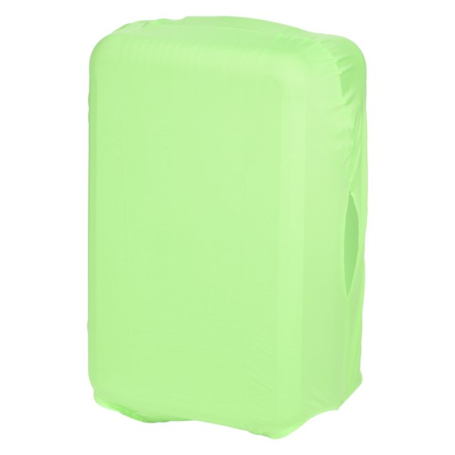 Unique Bargains Elastic Silk Travel Luggage Cover, Washable Protective Suitcase Protector Bag Green for 24 Inch Wheeled Suitcase