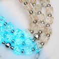 thumbnail image 4 of Bracelet en Galets de Verre Albâtre / Argent / Luciole, 4 of 7