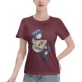thumbnail image 1 of T-Shirt Basique à Manches Courtes pour Femmes Naruto Hinata, 1 of 6