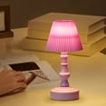 thumbnail image 4 of Mini LED Night Light for Bedroom - Floral Design Table Lamp with Soft Glow for Desktop, Kids Room, or Cafe Decoration, 4 of 5