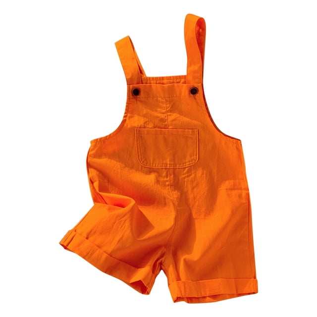 Plebaso Combinaison Short Décontractée d'Été Sans Manches pour Filles, Couleur Unie, à Bretelles Spaghetti, avec Poches