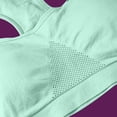 thumbnail image 4 of Yuyuzo Sport Bra for Women Plus Size High Impact Comfortable Mesh Bra Racerback Workout Padded Yoga Bras, 4 of 7