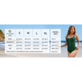 thumbnail image 2 of Vintage One Piece Monikini Swimsuit for Womens Tummy Control Swimwear High Cut Bath Suit, 2 of 6