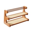thumbnail image 2 of Luzkey Chinese Teapot Shelf Desktop Organizer Countertop Lightweight Gift 3 Tier Tea Set Storage Rack for Hotel Restaurant Apartment 30x20x36cm, 2 of 8