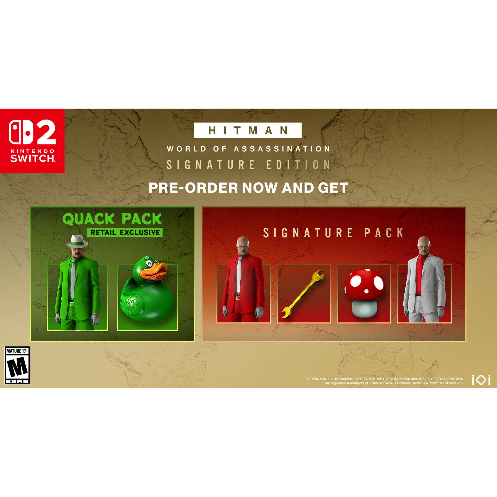 Jeu vidéo HITMAN World of Assassination - Signature Edition (Nintendo Switch 2)