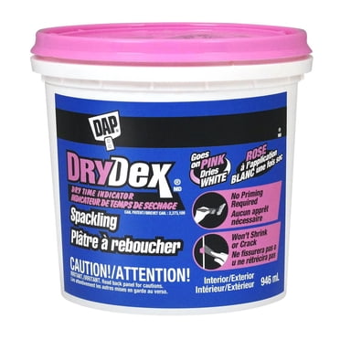 DAP DryDex Spackling with dry time indicator, 237ml, Pink