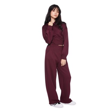 Pantalon évasé en molleton doux à plis My Sister’s Closet pour filles