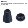 thumbnail image 4 of Unique Bargains Bell End Stopper, Cord Rope Lock for Drawstring Bag, Navy Blue 50 Pack, 4 of 5