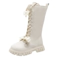 thumbnail image 1 of New Winter Style Velvet Children's Style Boots Children's High Leather Boots, 1 of 4
