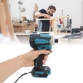 thumbnail image 4 of Lithium Ion Brushless Impact Driver, Portable Impact Drill Kit 3 LED Lights  for Home Decoration, 4 of 8