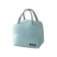 thumbnail image 1 of zanvin Home Storage & Organization,Solid Color Twill Bento Bag Portable Insulation Bag Thickened Student Lunch Box Bag Lunch Bag Lunch Bag, 1 of 1