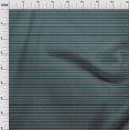 thumbnail image 3 of oneOone Viscose Chiffon Fabric Dot|Leaves & Floral Block Print Fabric BTY 42 Inch Wide, 3 of 4