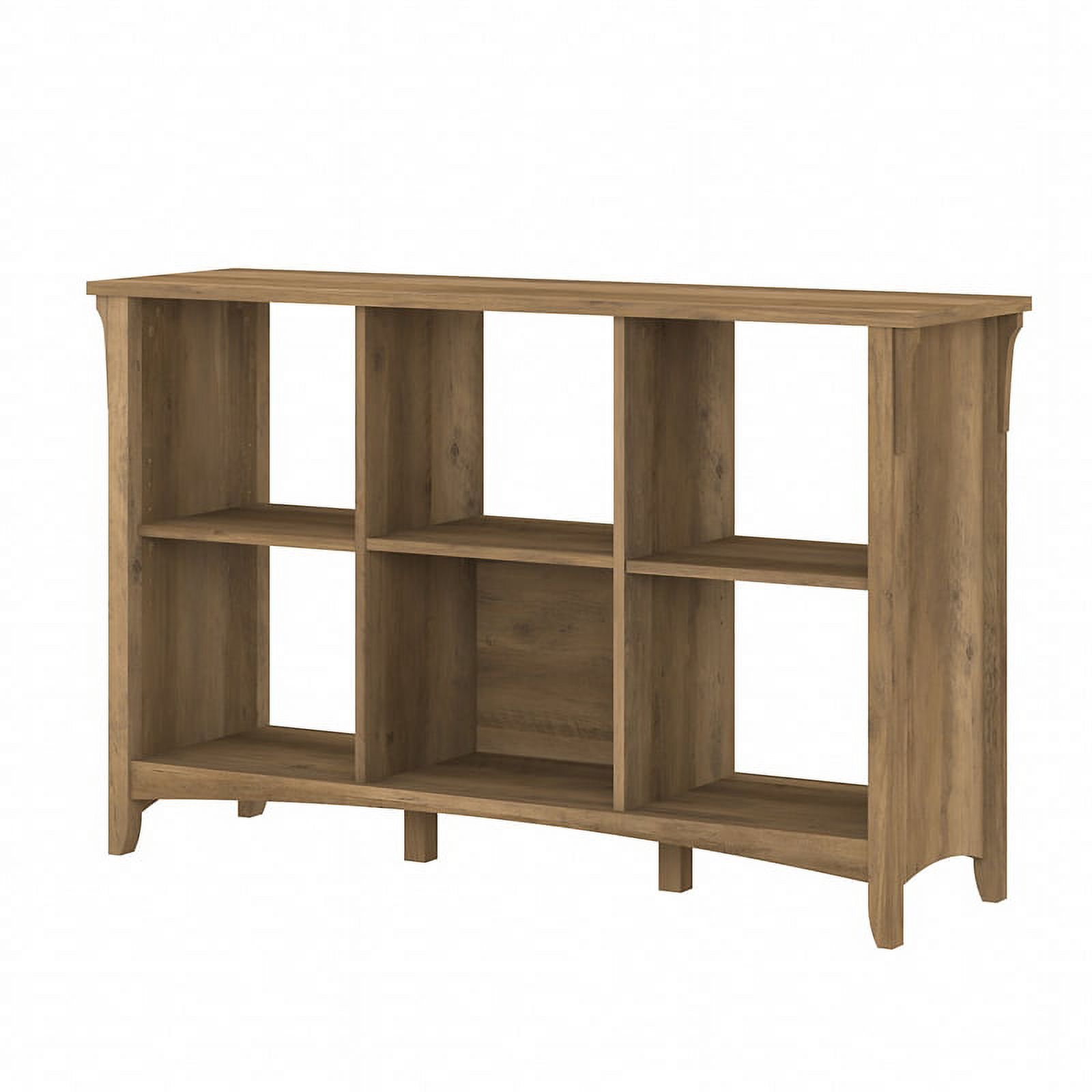 Bowery Hill Organisateur 6 Cubes en Pin Récupéré - Bois Manufacturé