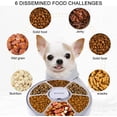 thumbnail image 2 of 6-meals Automatic Cat Feeder - Auto Pet Feeder with Digital Timer Dry and Music Calling For Dogs, Cats, Rabbit and Small Animals, 2 of 7