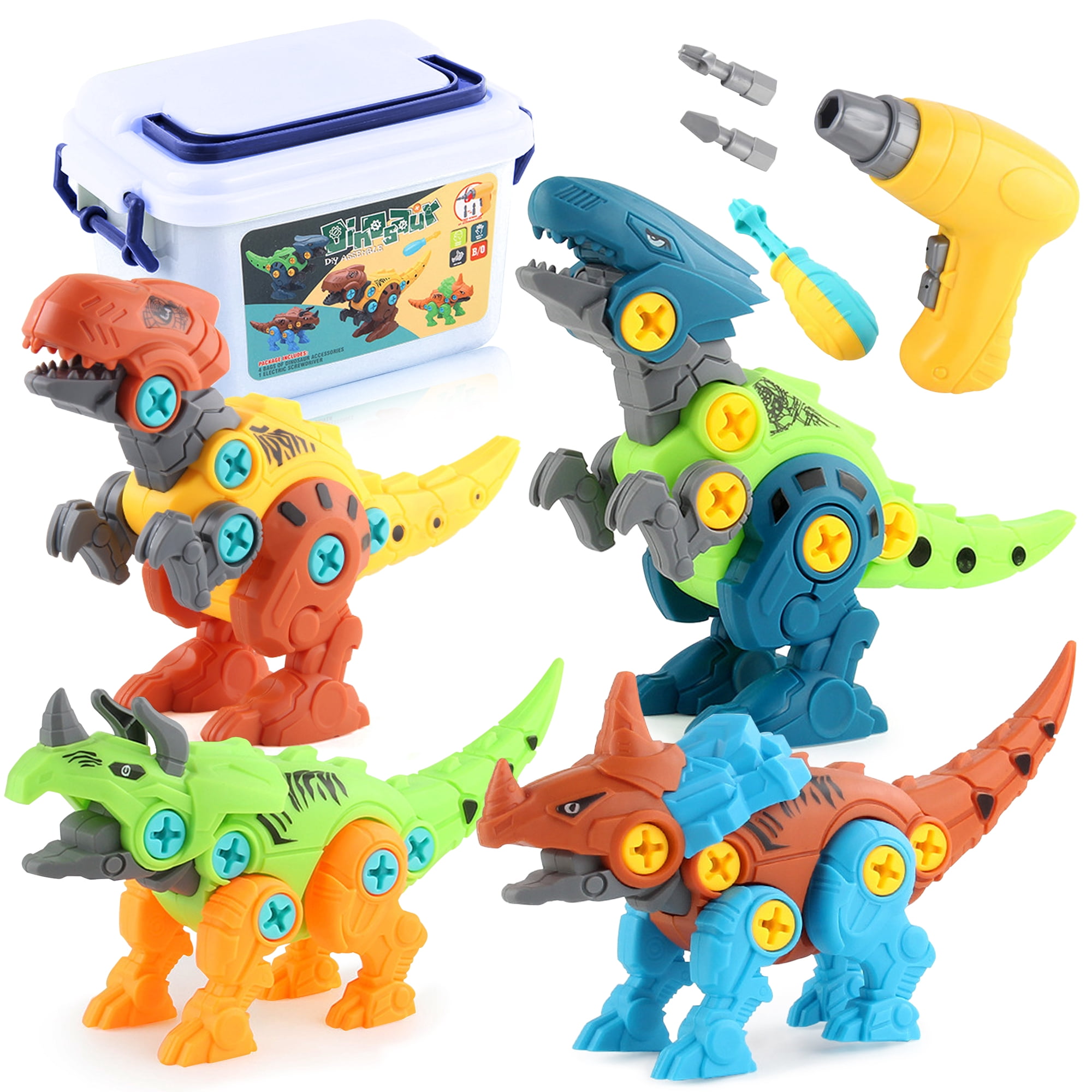 Richgv　DINOSAUR LEADER Richgv Dinosaur Take Apart Toys, Kids Toys Stem Dinosaur Toy with