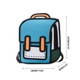 thumbnail image 3 of EGNMCR Pens Elementary School Students In The Beginning Of The School Season Large Capacity Backpack For Primary School Students New the backpack, 3 of 7