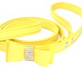 thumbnail image 2 of Fashion Bling Crystal Cat Collar Adjustable dogs collar Puppy Bow Tie Rhinestone Soft Collars Rope Pet for Small Medium Dog, 2 of 3