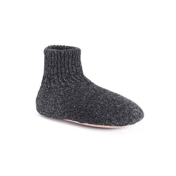 MUK LUKS Men's Morty Ragg Wool Slipper Sock
