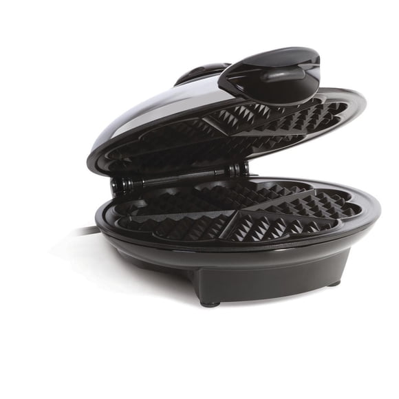 Euro Cuisine, WM520, Heart Shaped Waffle Maker with Eco, Ceramic Coating (PTFE and PFOA-Free Non-Stick Plates)