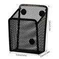 thumbnail image 2 of Magnetic Pencil Holder Sturdy Metal Mesh Pen Cup Portable Large Capacity Magnetic Marker Storage Basket Multifunctional Pencil Storage Organizer for Refrigerator Whiteboard Locker School, 2 of 2